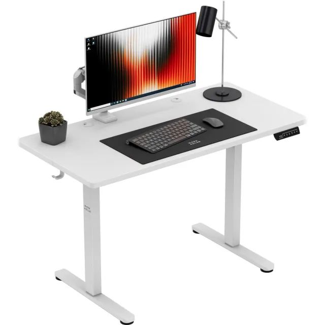 Mark Adler Leader 6.9 Elektrisch Verstelbaar Bureau - 120 cm - Zit Sta Bureau - Wit