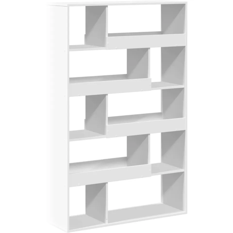 vidaXL Kamerscherm 100x33x156,5 cm bewerkt hout wit, foto 3