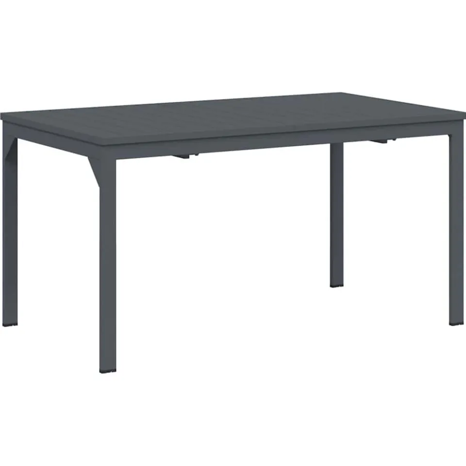 vidaXL Terrastafel Antraciet 180 x 80 x 74 cm Gepoedercoat staal