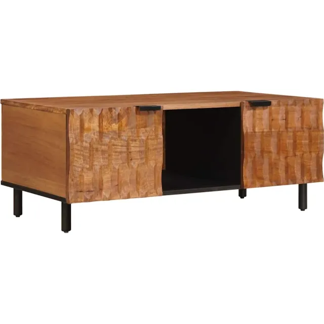 vidaXL Salontafel Bruin 100 x 54 x 40 cm Massief Mango Hout