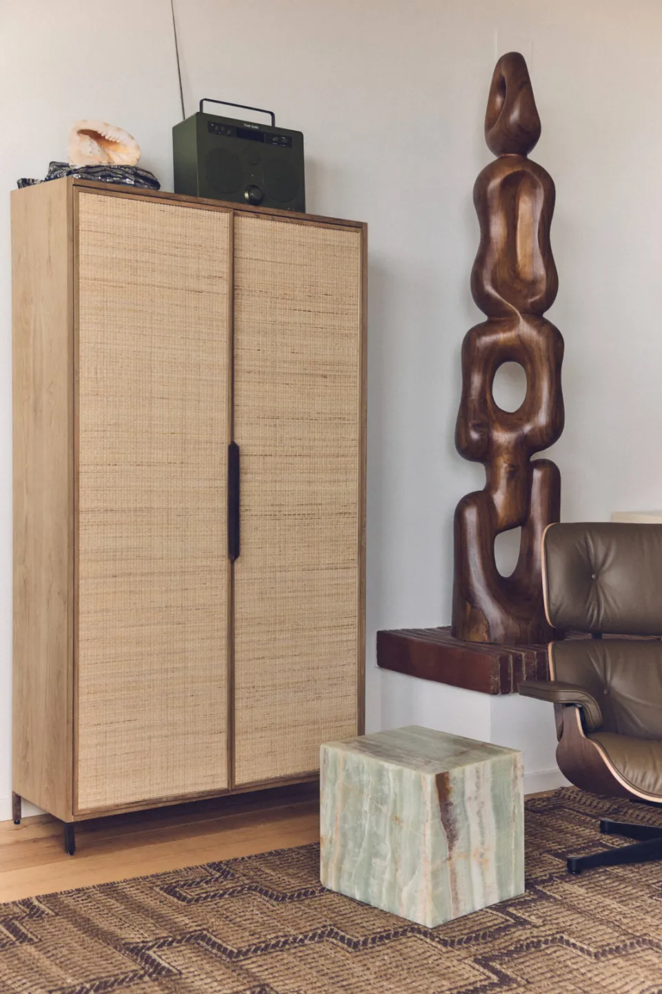 HKLIVING opbergkast Pioneer natural, foto 4