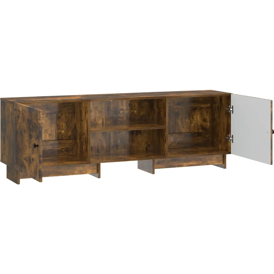 vidaXL TV-kast 150 x 31 x 50 cm Gerookt eiken Geconstrueerd hout, foto 4