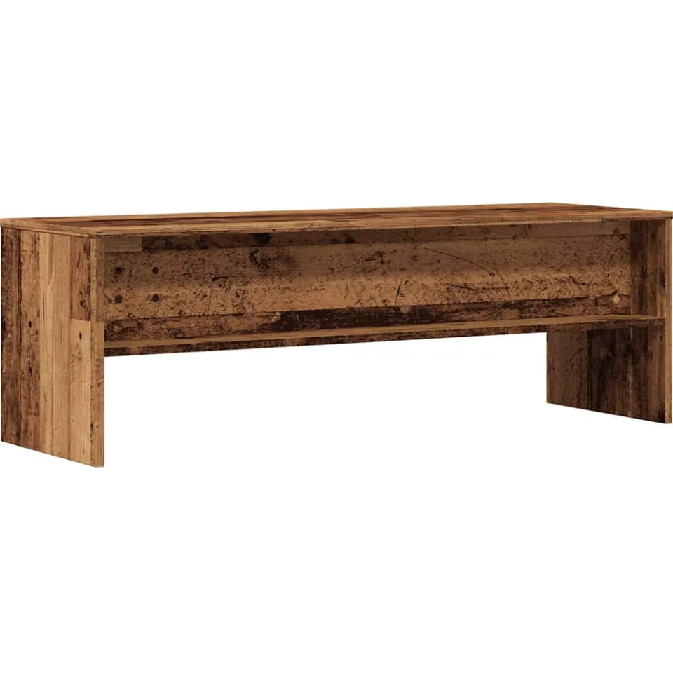 vidaXL Tv-meubel 120x40x40 cm bewerkt hout oud houtkleurig bruin, foto 4