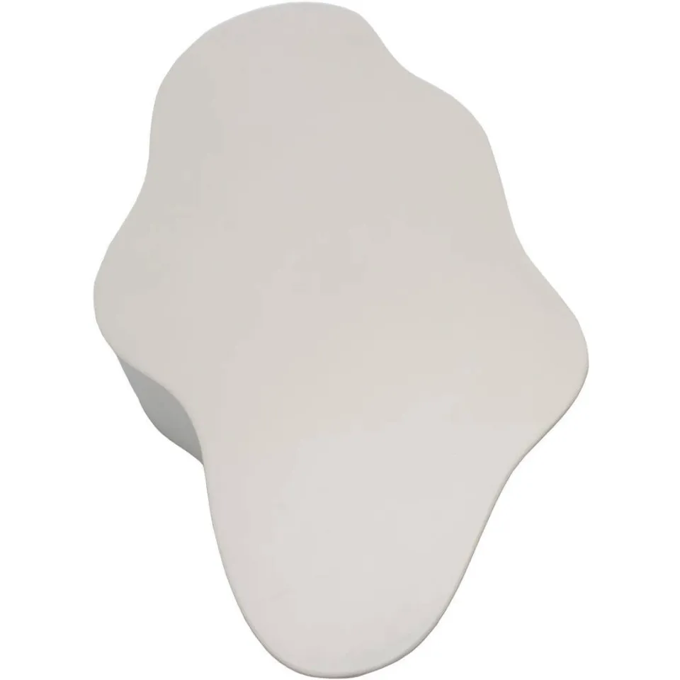 Giga Meubel Salontafel Marly - Organisch Wit Composiet - 100x70x41cm, foto 3