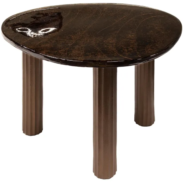 Nest of Nora Salontafel Olav L - Kleine bijzettafel - Antiek koper