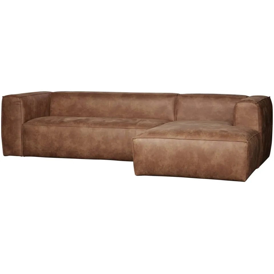 WOOOD Bean Hoekbank Rechts - Polyester - Beige Melange - 73x305x175, foto 3