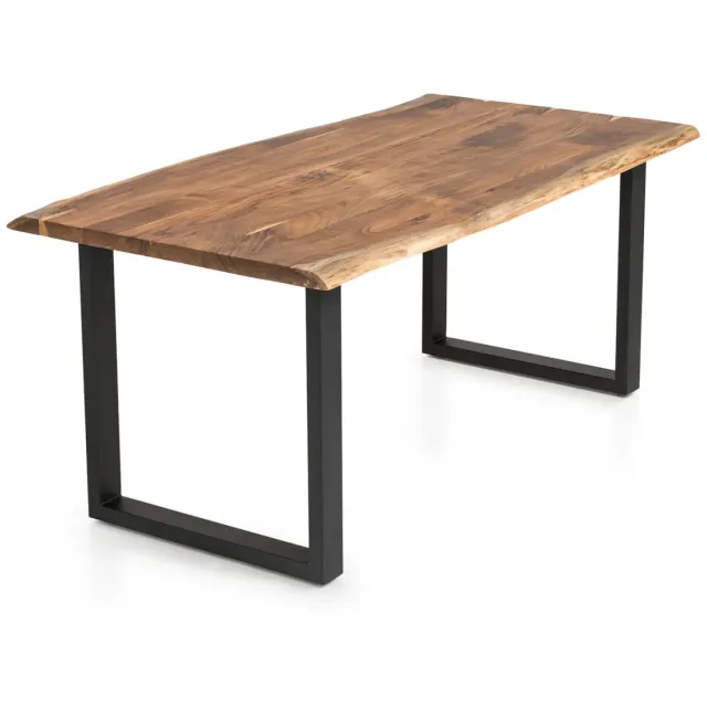 eetkamertafel Lorenzo acacia bruin