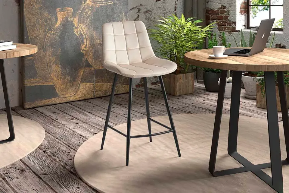 Barkruk Alice beige, foto 4