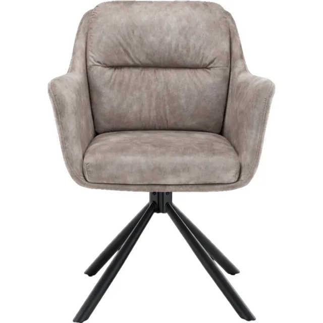 Benoa Eetkamerstoel Talas Adore - Taupe - set van 2