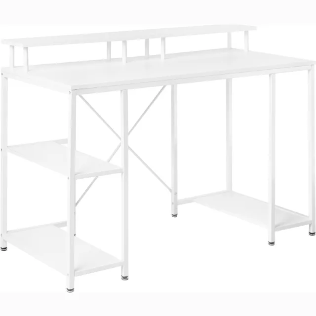 Beliani CADDO - Bureau - Wit - MDF