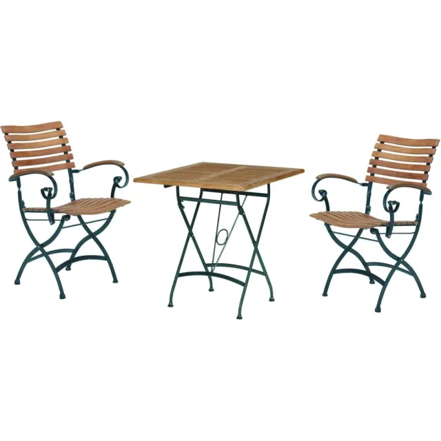 4 Seasons Outdoor 4-Seasons Lindau klaptafel Hout kleur