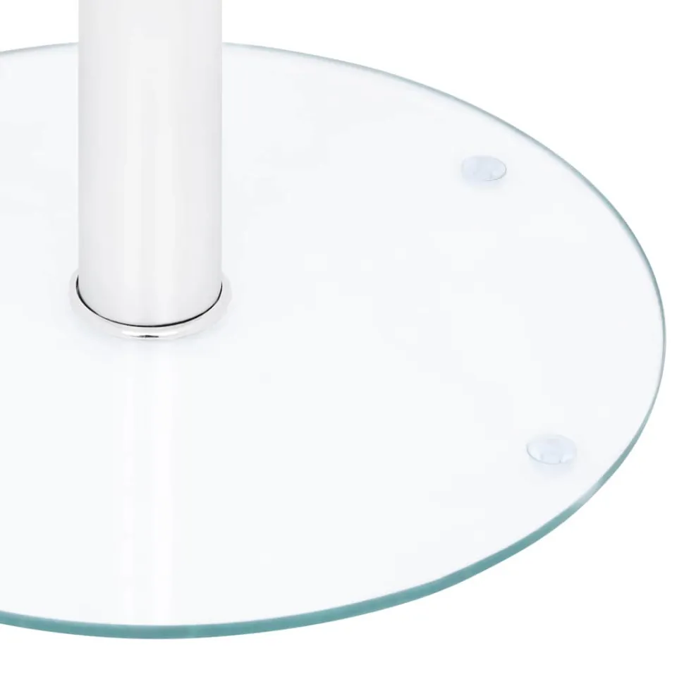 vidaXL Salontafel 40 cm gehard glas transparant transparent, foto 4