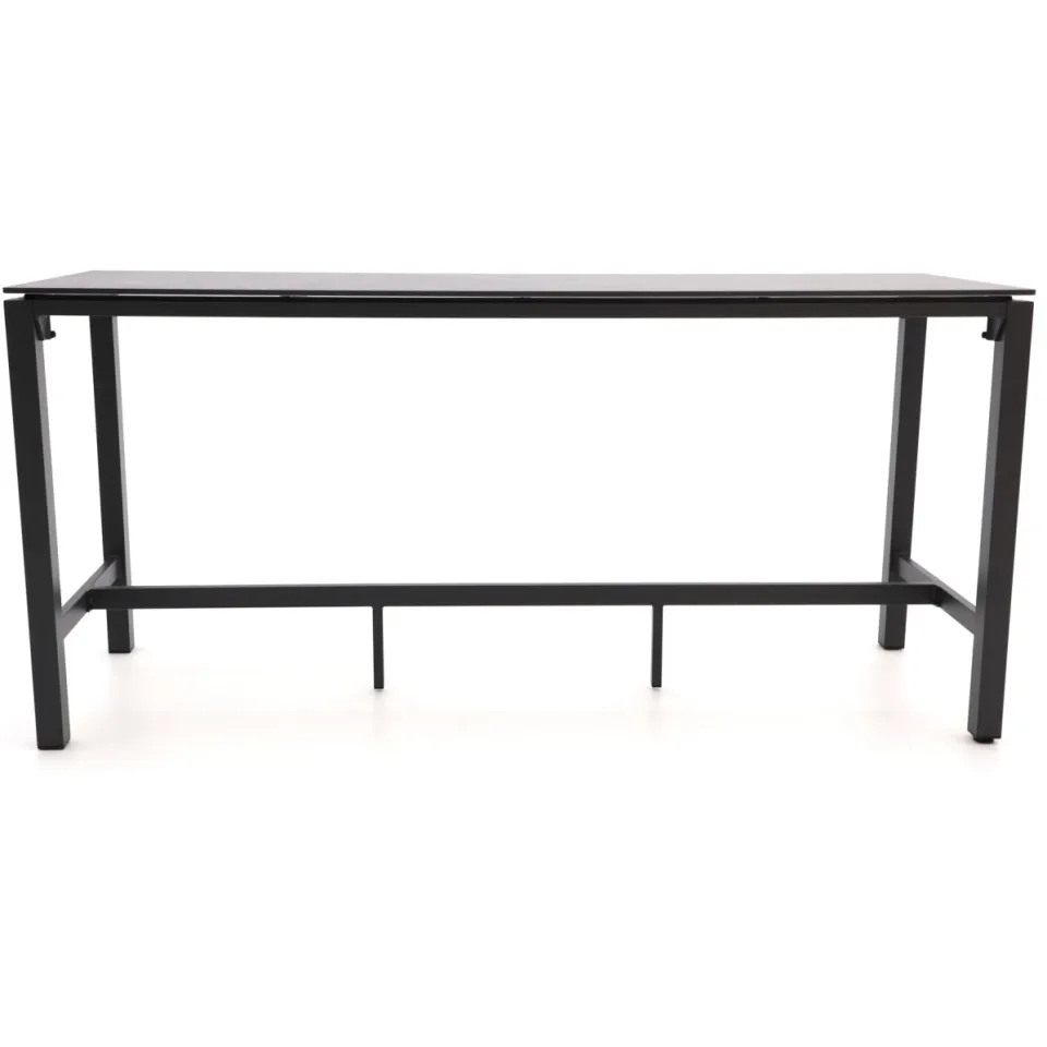 Bellagio tuinmeubelen Bellagio Trecenta bartafel 225x75x105cm Zwart