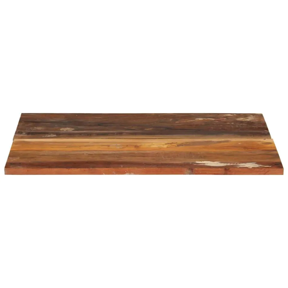 vidaXL Tafelblad rechthoekig 15-16 mm 60x70 cm massief gerecycled hout meerkleurig, foto 2