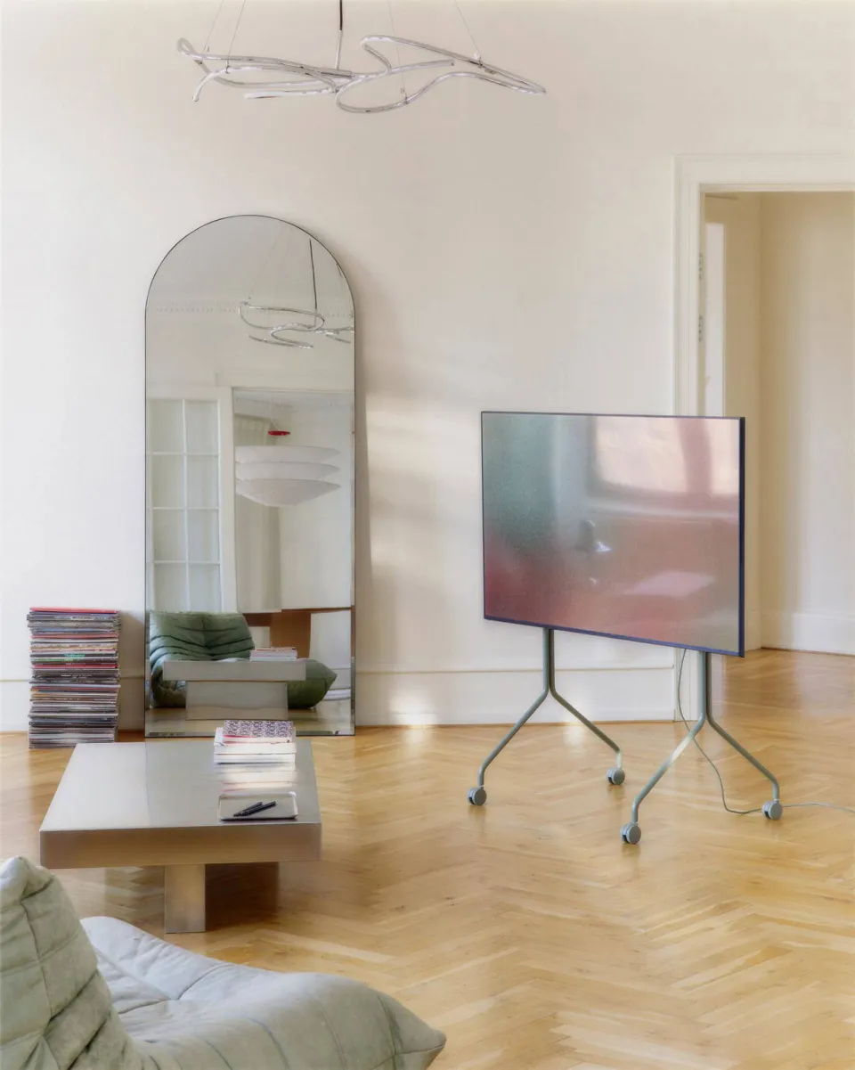 Pedestal Moon Rollin' Tall tv-standaard grijs, foto 6