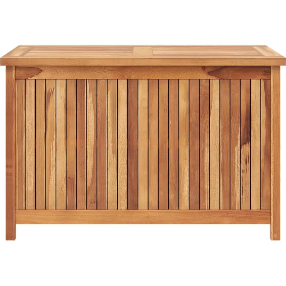 vidaXL Opbergbox 90x50x58 cm massief teakhout bruin, foto 4