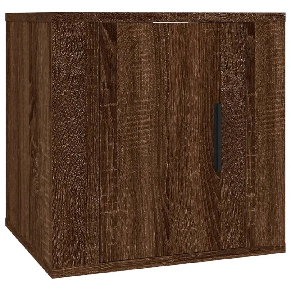 vidaXL Tv-wandmeubel 40x34,5x40 cm bruin eikenkleur, foto 3