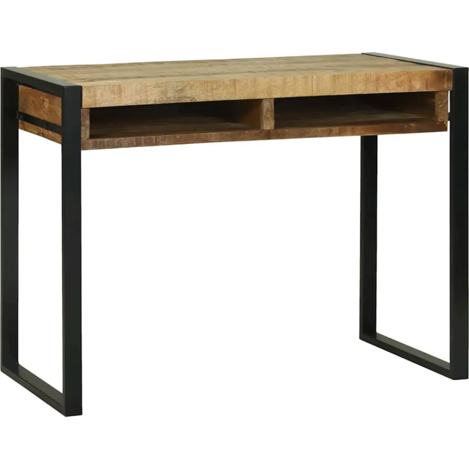 vidaXL Plafondtafel Bruin 100 x 50 x 75 cm Massief mangohout, foto 2