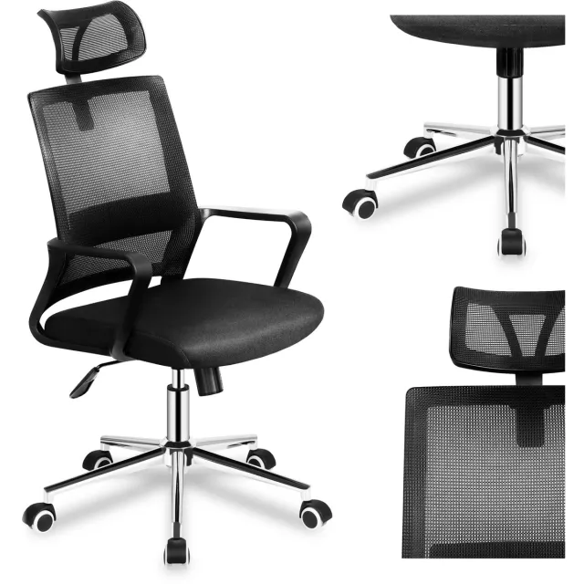Mark Adler Manager 2.1 Ergonomische Bureaustoel - Comfortabele Computerstoel - Ademende Mesh - Zwart
