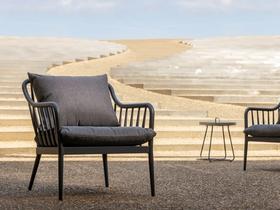 Manifesto Furniture Manifesto Celante lounge tuinstoel grijs, foto 3