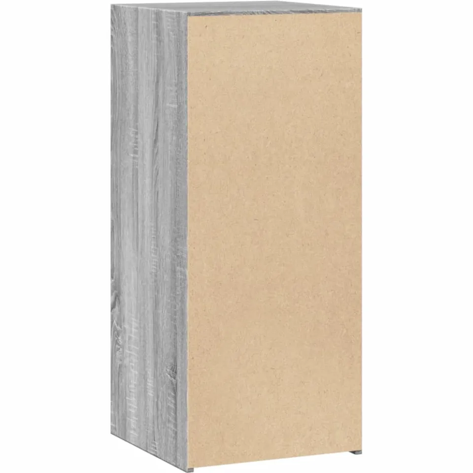 vidaXL Dressoir 40x41x93 cm bewerkt hout grijs sonoma eikenkleurig, foto 4