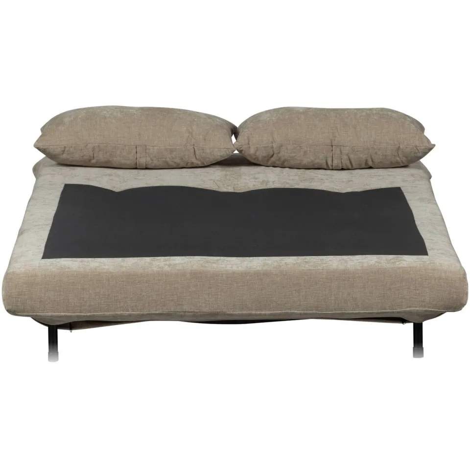 WOOOD Xem Slaapbank - 1-Persoons - Chenille stof - Naturel - 80x122x92, foto 7