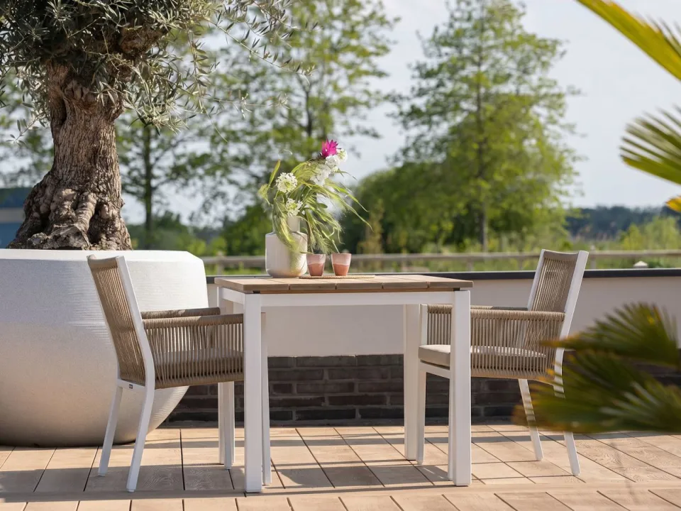 Manifesto Furniture Manifesto Rivola/Lagundo 90cm dining tuinset 3-delig, foto 3