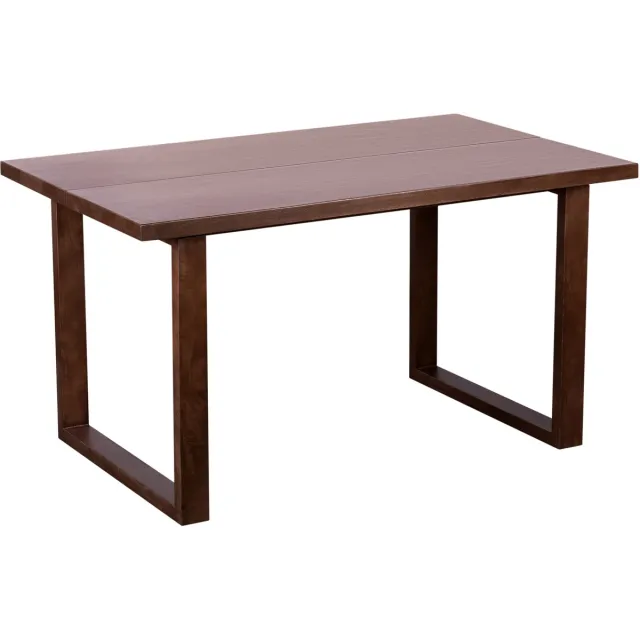 Lewis & Loft Eettafel Lore - Rechthoek - FSC®-gecertificeerd mangohout - 140x85 cm - Walnoot bruin
