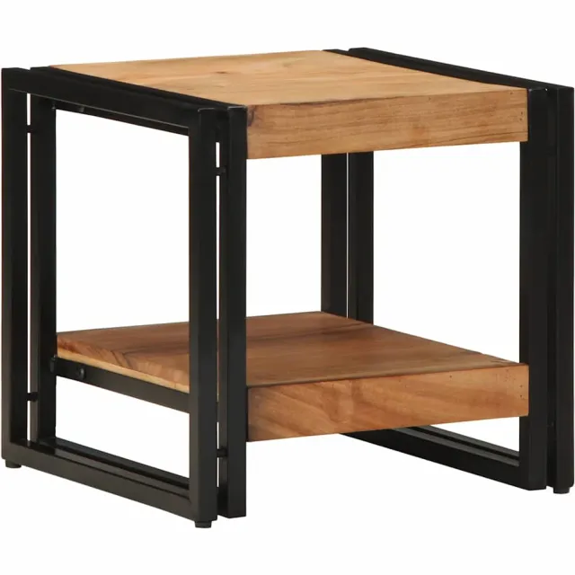 vidaXL Salontafel Bruin 40 x 40 x 38 cm Massief Acaciahout