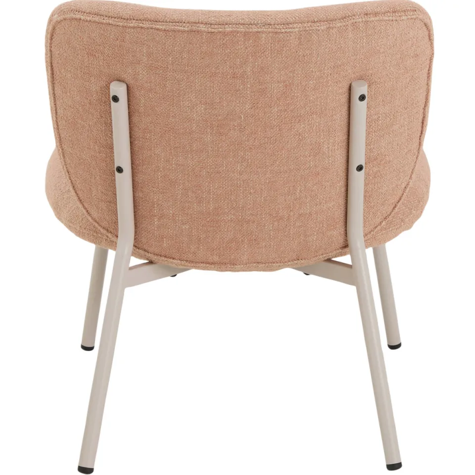 NOUS Living fauteuil Daan roze, foto 4