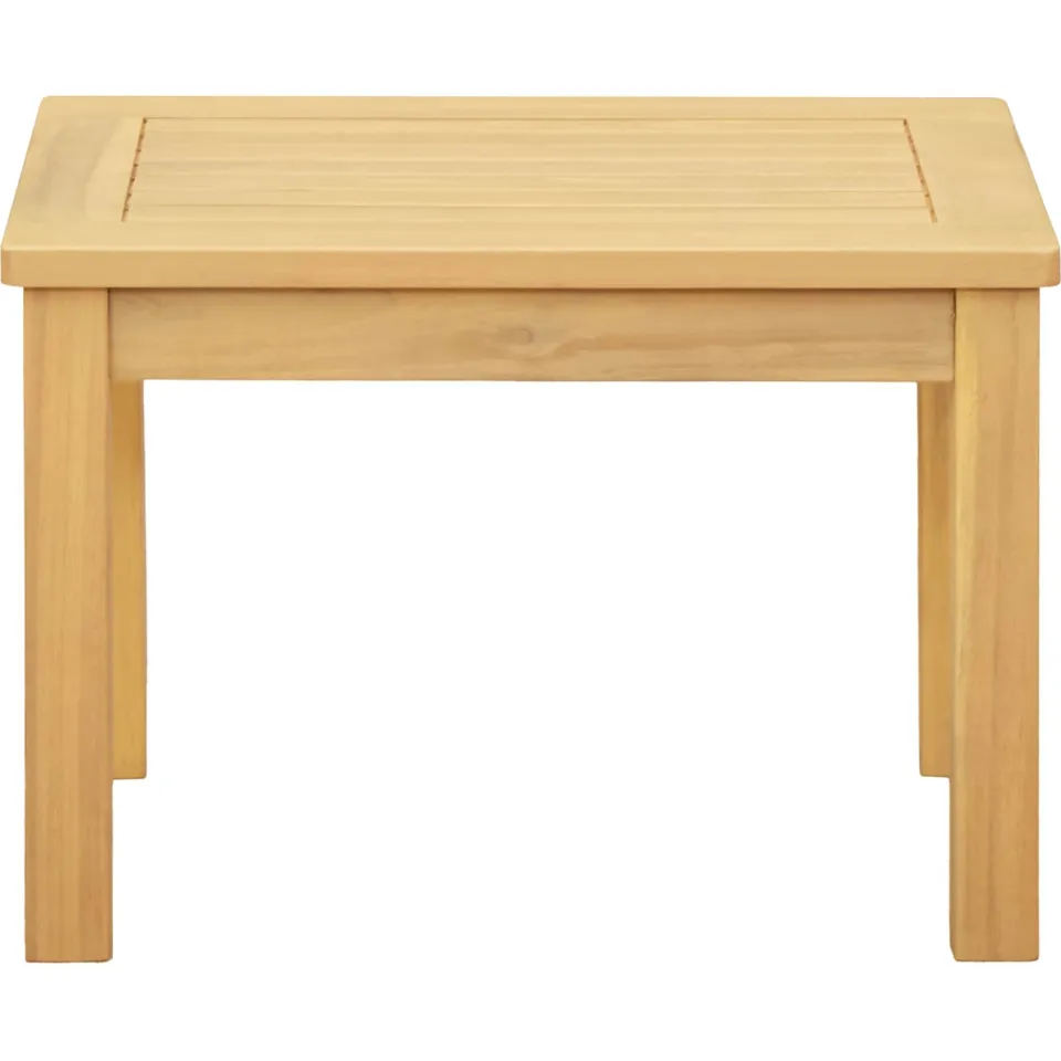 vidaXL Salontafel Licht acacia 50 x 35 x 36 cm Massief Acaciahout Bruin