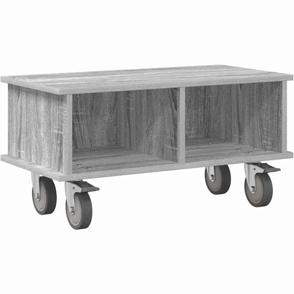 vidaXL TV-standaard 68,5 x 35 x 35 cm Grijs Sonoma Bewerkt hout, foto 3