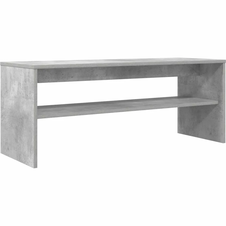 vidaXL TV-kast 100 x 35 x 40 cm Beton Grijs Bewerkt hout, foto 3