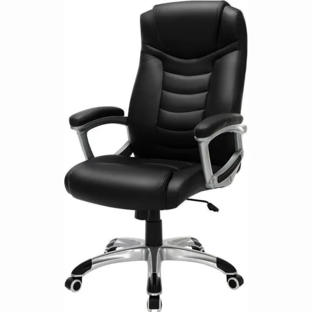 Acaza Bureaustoel - Ergonomische Bureaustoel - Zwart - Tot 150 kg - Gaming Stoel - Gamestoel - Bureaustoelen voor Volwassenen - Office Chair - Bureau Stoel - NEN-EN 1335 getest en gekeurd