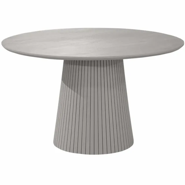 Starfurn Eettafel Solana - Rond Taupe Hout - 150x150x76cm