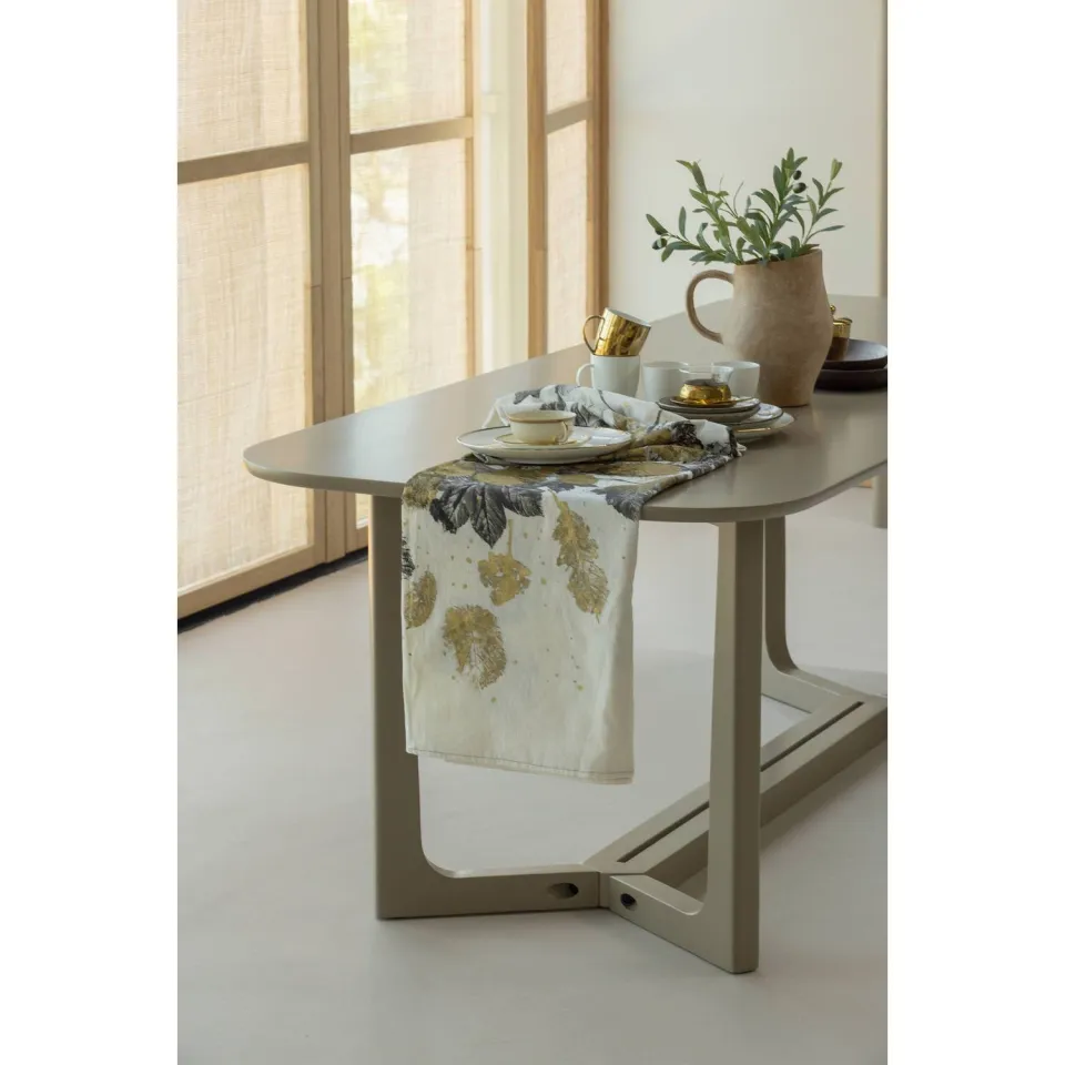 WOOOD Ferion Eettafel - Mango Hout - Mud - 76x240x90, foto 2