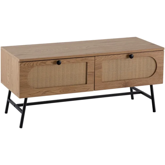 Cosmo Casa Tv-meubel - Eikenlook - 100 x 40 x 45 cm