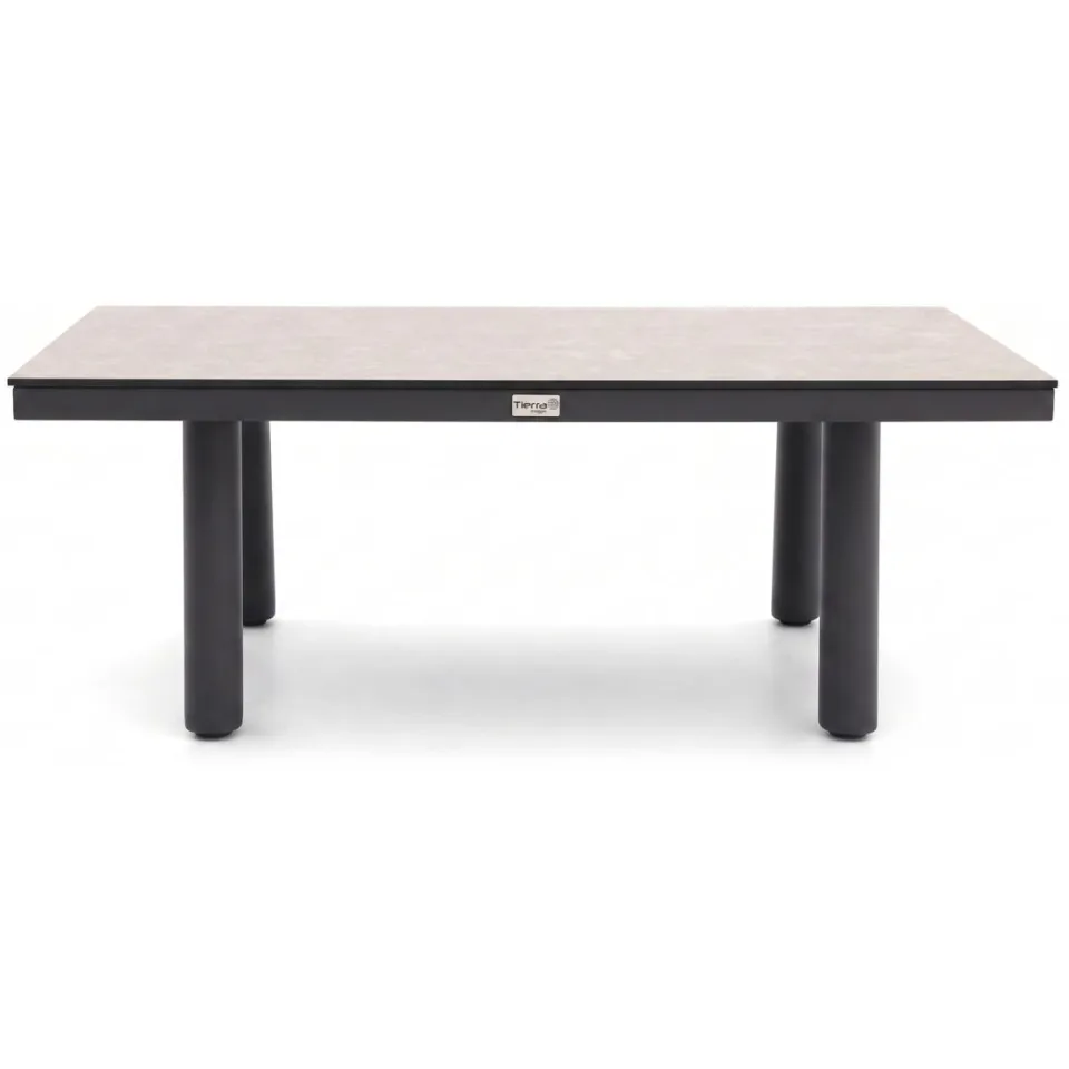 Tierra Outdoor Musone lounge tuintafel 105x60x40cm Grijs