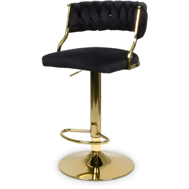 Milton & Oldbrook Barkruk Arouca Zwart