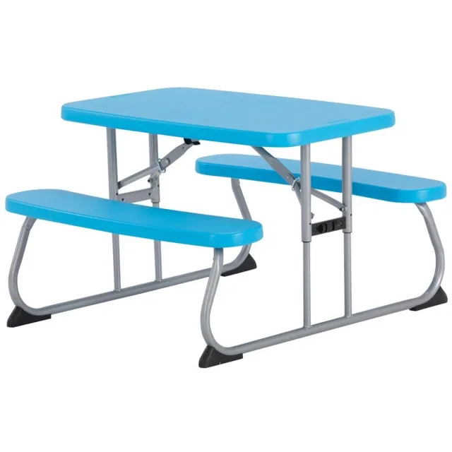 Lifetime Kinder Picknicktafel Opvouwbaar - Binnen en Buiten - Blauw
