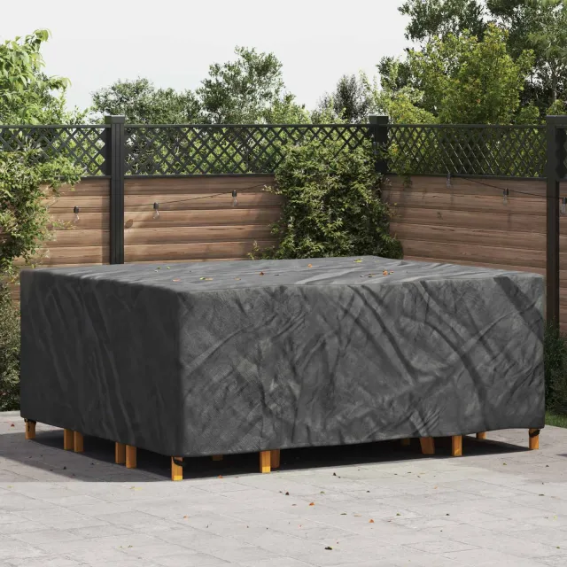 vidaXL Meubelhoes Effen Zwart 250 x 210 x 90 cm