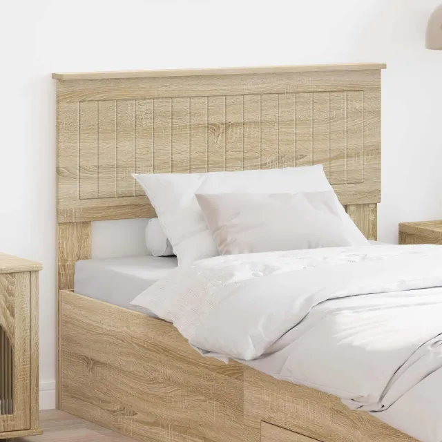 vidaXL Hoofdbord Sonoma Eiken Bewerkt hout Bruin
