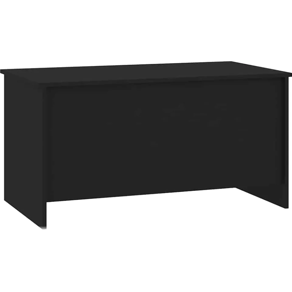 vidaXL Salontafel 102x55,5x52,5 cm bewerkt hout zwart