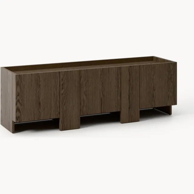 Westwing Collection Houten tv-meubel Arden Bruin