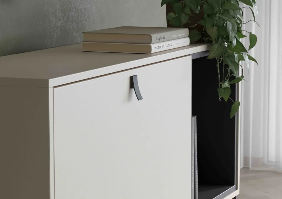schrijfkast Barreiro Kasjmier beige, foto 4