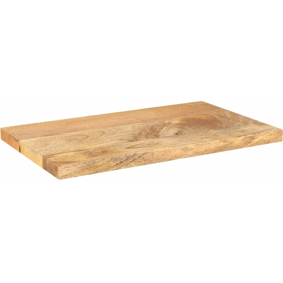 vidaXL Tafelblad rechthoekig 60x30x3,8 cm massief mangohout bruin, foto 2