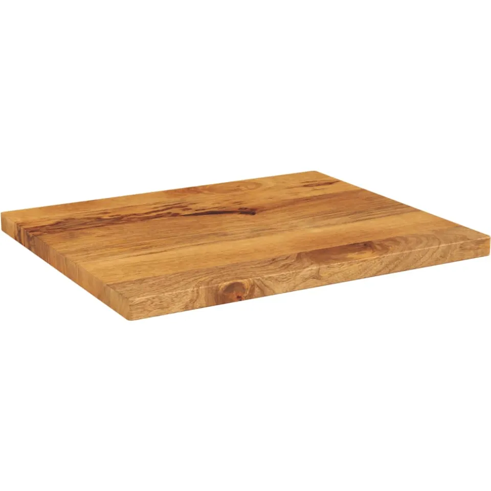 vidaXL Tafelblad rechthoekig 60x50x3,8 cm massief mangohout Bruin