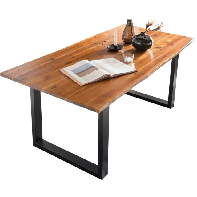 eettafel Sven bruin