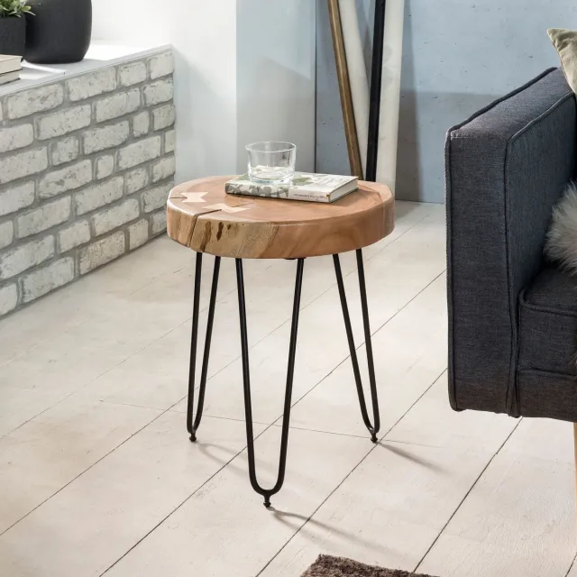 Sky Style Delhi Bijzettafel Lade Small Bruin