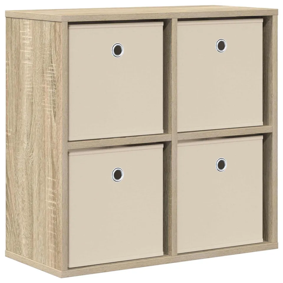 vidaXL Dressoir Sonoma Eiken 59,5 x 27 x 57 cm, foto 3